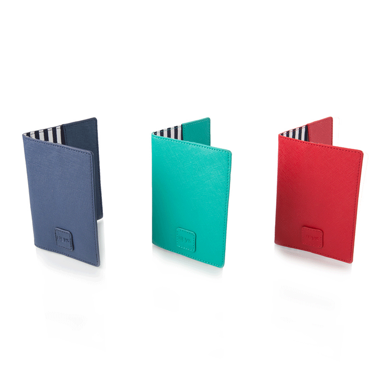 HEYS HiLite Leather Passport Holder