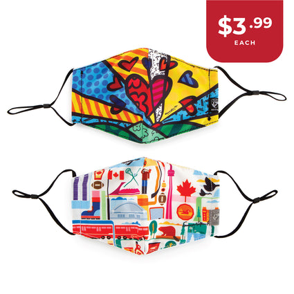 Reusable Face Masks - Britto New Day and FVT Canada