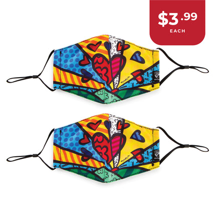 Reusable Face Masks - Britto New Day 2 Pack
