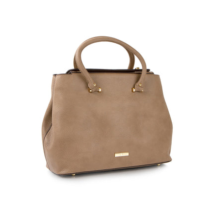 Spring Bliss Double Turn Lock Closure - Taupe