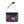 Sac bandoulière imprimé Bliss - Marine