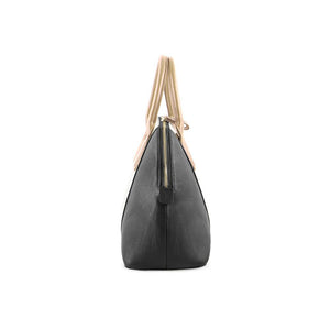 Sac cartable color block True Blue - Noir/Os
