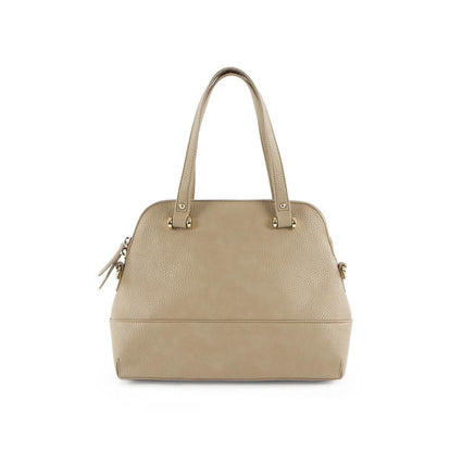 True Blue Dome Satchel - Taupe