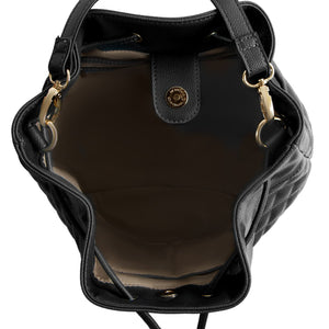 Sac bourse matelassé La Mode – Noir