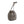La Mode Sac matelassé à cordon de serrage carré - Gris