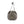 La Mode Sac matelassé à cordon de serrage carré - Gris