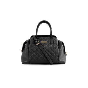 Sac Dôme Matelassé La Mode - Noir
