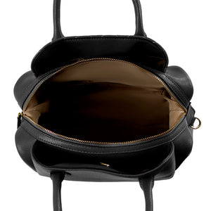 Sac Dôme Matelassé La Mode - Noir