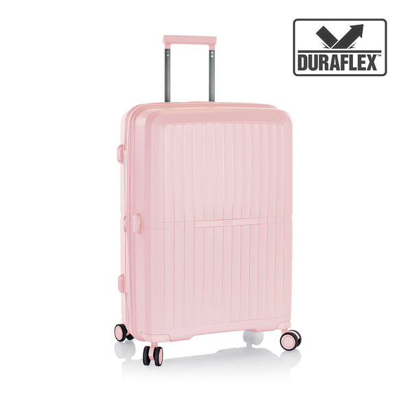 Light pink hard suitcase sale