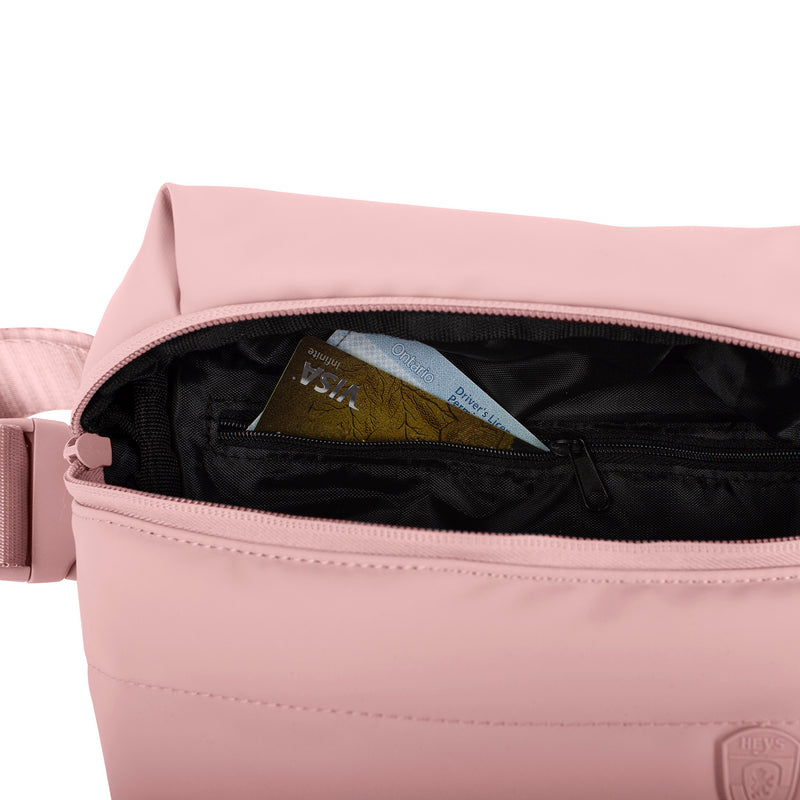 The Puffer Waist Bag - Rose