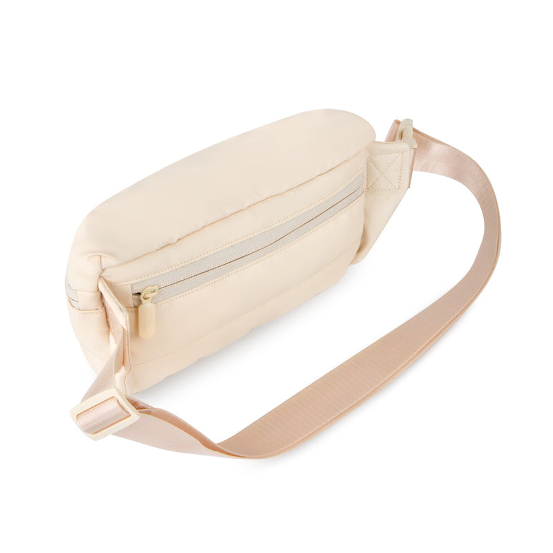 The Puffer Waist Bag - Ivory