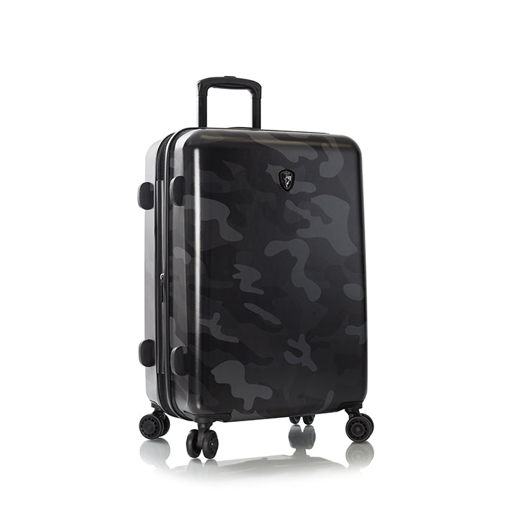 Fashion Spinner 26" Luggage - Black Camo Front
