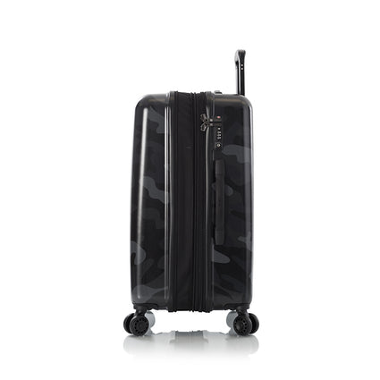 Fashion Spinner 26" Luggage - Black Camo Side