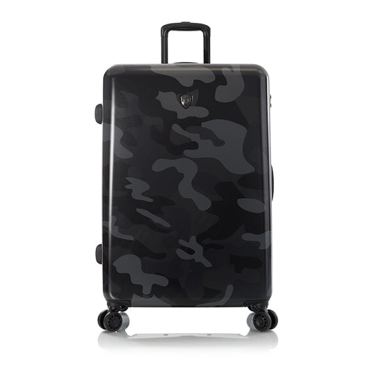 Black Camo 30" Fashion Luggage Front