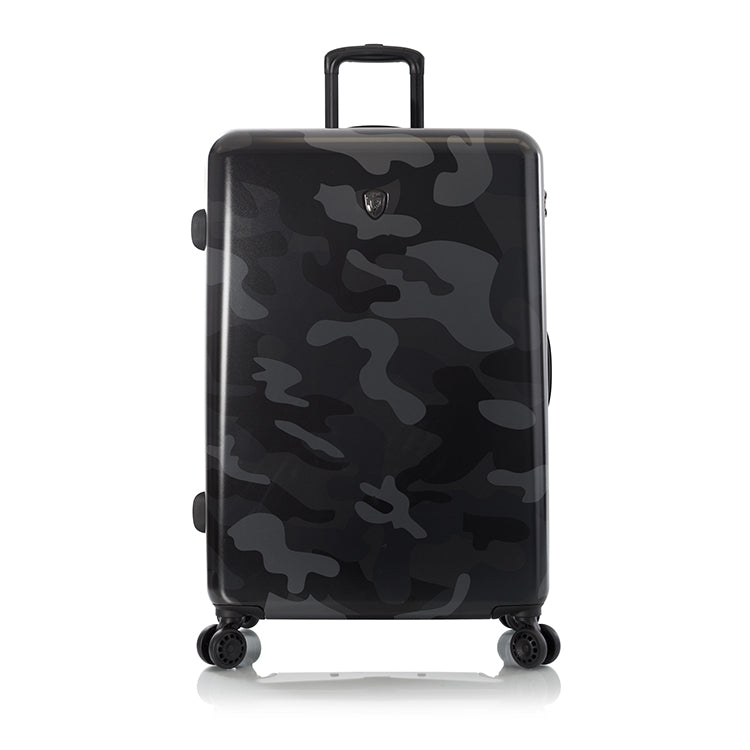Black Camo 30" Fashion Luggage Front