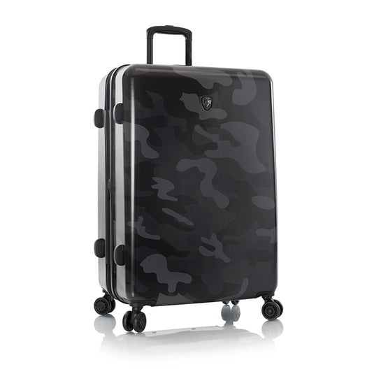 Black Camo 30" Fashion Luggage Front