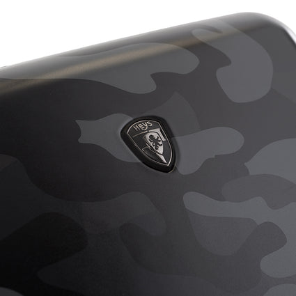 Black Camo 30" Fashion Luggage Logo
