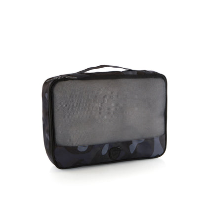 Black Camo 5pc Set Packing Cubes
