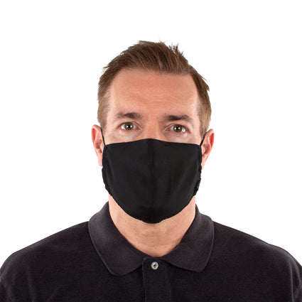 Reusable Face Masks - Black 2 Pack