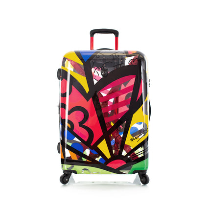 Britto Transparent 26" Luggage - A New Day Front