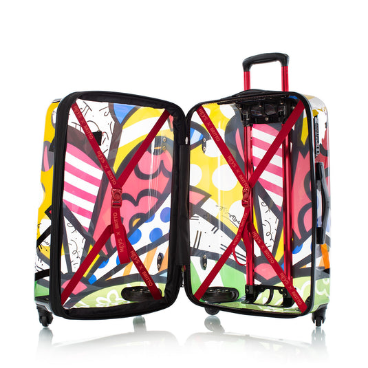 Britto Transparent 26" Luggage - A New Day Open