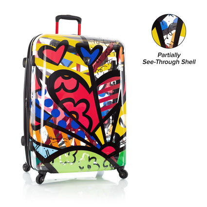 Britto - A New Day Transparent 30" | Lightweight Luggage