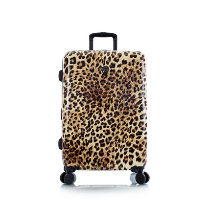 Fashion Spinner 26" Luggage - Brown Leopard Front