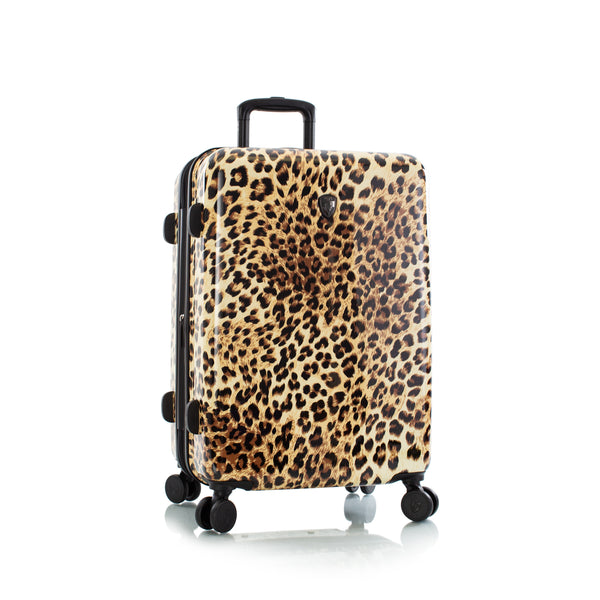 Leopard suitcase best sale