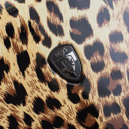 Brown Leopard Fashion 30" Luggage Logo
