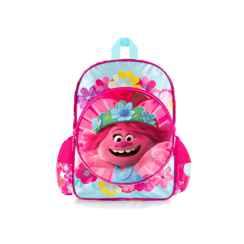 Little Girls School Backpack Lunch box Set Large Cartoon Book Bag Kids  Children Trolls