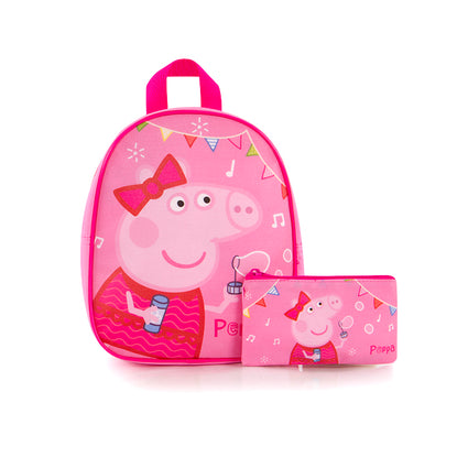 Peppa Pig Backpack with Pencil Case (E-EST-JBP-PG10-19AR)