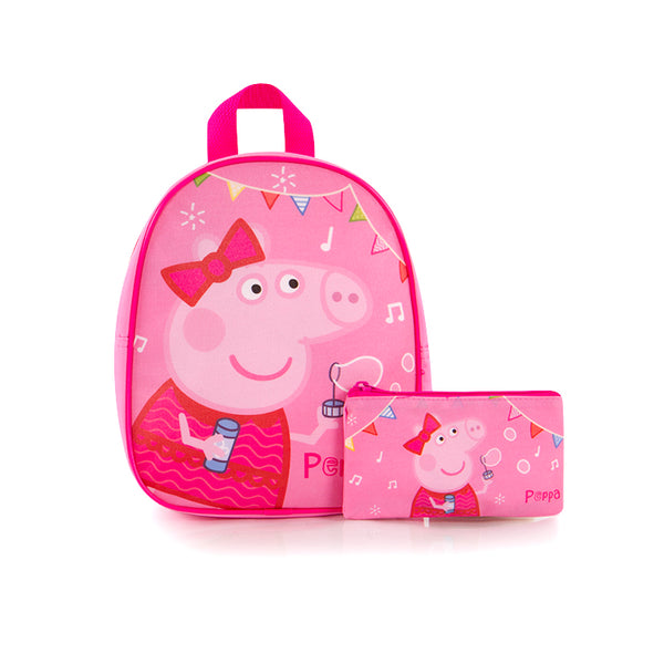 Peppa Pig Backpack with Pencil Case (E-EST-JBP-PG10-19AR)