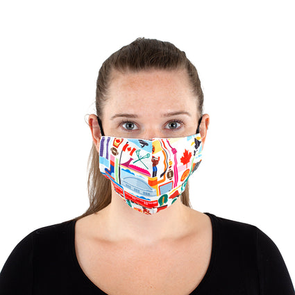 Reusable Face Masks - FVT Canada 2 Pack