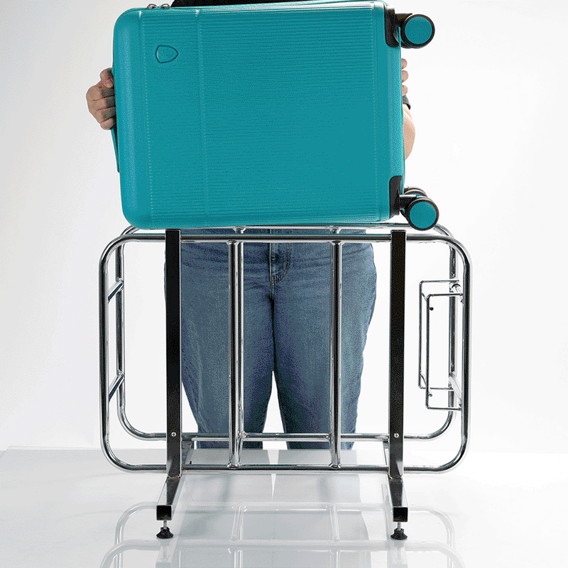 Glo 3 Piece Luggage set being stored | Luggage Sets