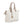 Sac souple Spring Bliss Color Block avec breloque – Os/Taupe