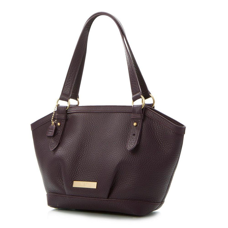 Jewels of Serendib Patent Shoulder Bag - Black Moonstone