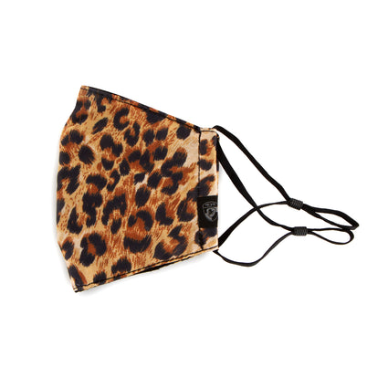 Reusable Face Masks - Leopard and Black