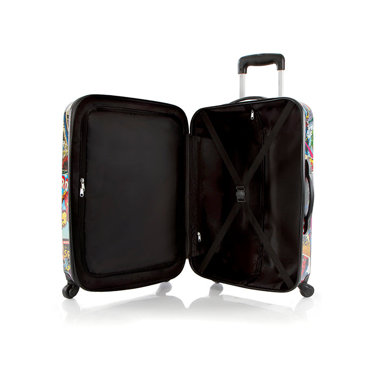 Marvel Young Adult 26" Luggage Open