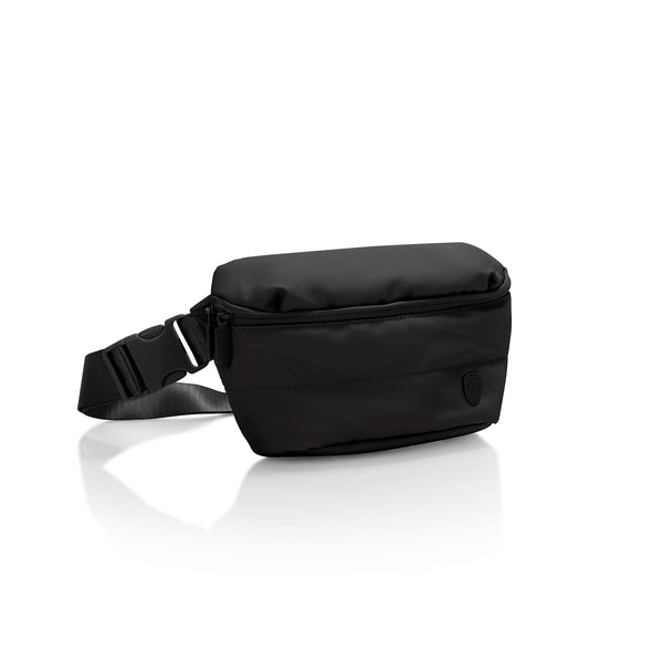 The Puffer Mini Waist Bag - Black | Waist Bag | Belt Bag | Fanny Pack