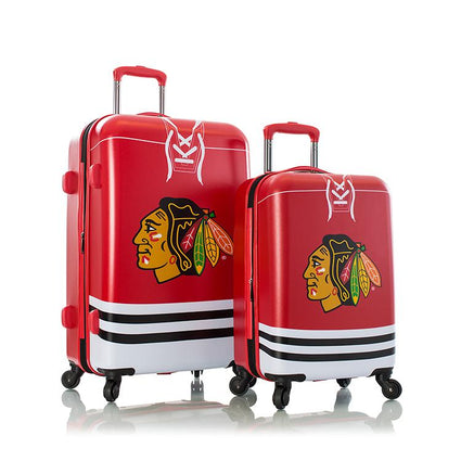 NHL 2 Piece Luggage Set - Chicago Blackhawks