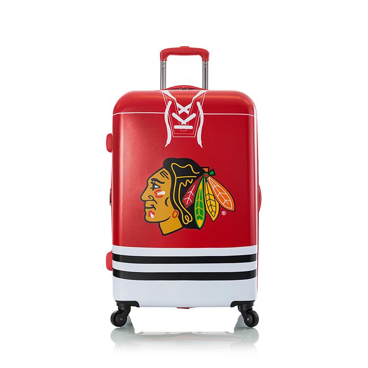 NHL 26" Luggage - Chicago Blackhawks Front View