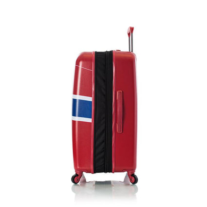 NHL 2 Piece Luggage Set - Montreal Canadians Side View
