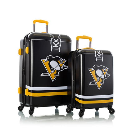 NHL 2 Piece Luggage Set - Pittsburgh Penguins