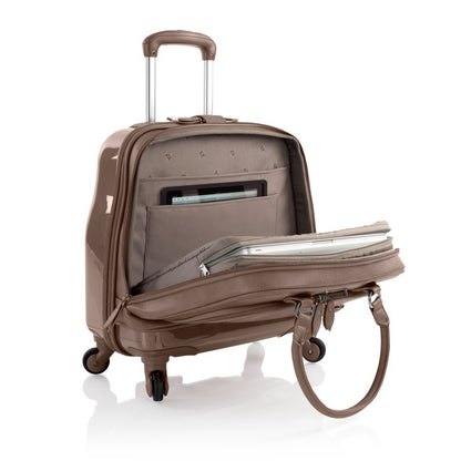 Hey's Notthingham Spinner Executive Case Open front | Spinner  Luggage