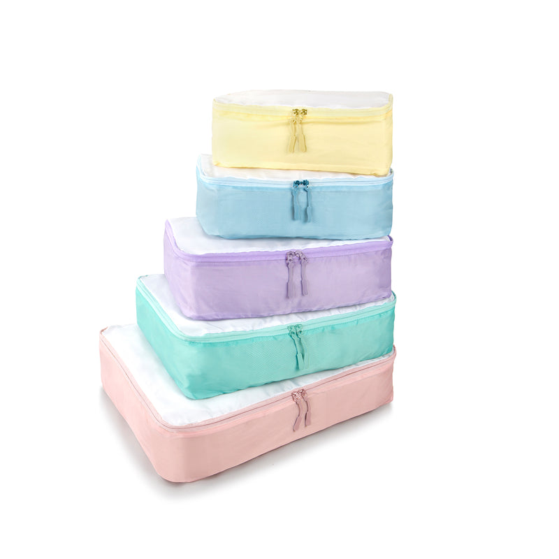 Heys Pastel Packing Cubes (5-piece set)