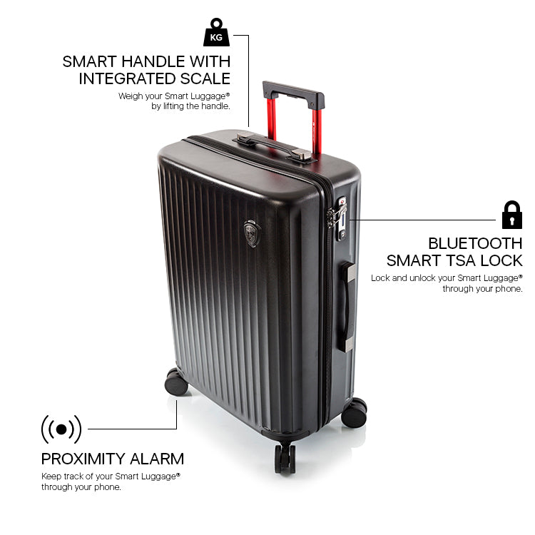 Smart 3 Piece  Luggage Set - Airline Approved Features