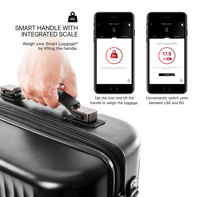 Smart 3 Piece  Luggage Set - Airline Approved Smart Handle