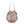 Grand sac seau Soho en suède et cuir - Taupe