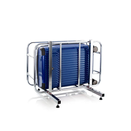 Tekno Blue 21" Carry On Luggage cage | Tech Traveler Luggage