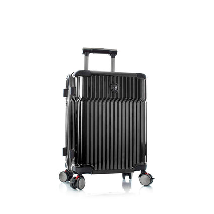 Tekno Black 21" Carry On Luggage | Tech Traveler Luggage
